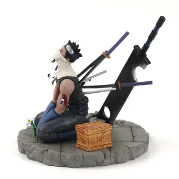 Naruto Veiksmų Skaičius, Momochi Zabuza PVC Japonų Anime Naruto Kolekcines, Modelį, Žaislai