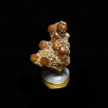 Natūralus Akmuo Granatas Mineralinių Kristalų Mėginių iš Yunxiao Fujian Province,Kinija A1-4