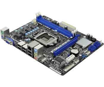 Naudotas ASRock H61M-VS LGA 1155 DDR3 RAM 16G Integruotos grafikos Plokštę
