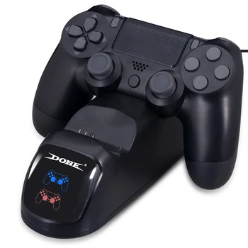 Nauja Greito Įkrovimo PS4 Dual Controller Įkroviklis, Pastatymo Įkrovimo Stovas 