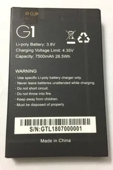 Nauja originali Baterija 7500mAh už GEOTEL G1 