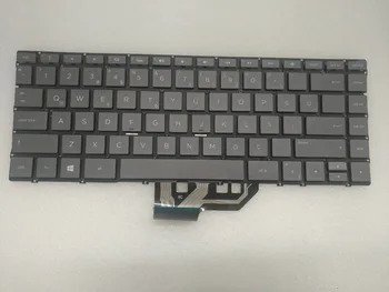 Nauja Originali turkijos Klavye HP x360 13-W 13-w021TU ruda klaviatūra su apšvietimu