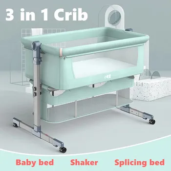 Naujagimio lovelę susiuvimo lova nuimamas ir lankstymo nešiojamų bionic kūdikio lopšys lova bb lovelę nakvynė nemokama tinkleliai nuo uodų