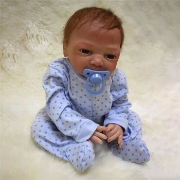 Naujagimio Lėlės Bebe Reborn Lėles 46cm Minkšto Vinilinio Silikono Reborn Baby Doll, Mielas Mergaitė Berniukas Žaislai Vaikams, Lėlės Gimtadienio Dovana