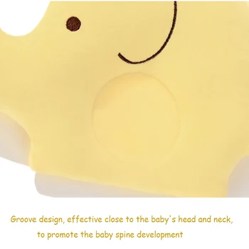 Naujagimio Pagalvės Minkštos Medvilnės Miega Pagalvės, Galvos Positioner Anti-virtimo Kaklo Apsaugos Pagalvėlės Kūdikio Kūdikiui Kelionės Pagalvę