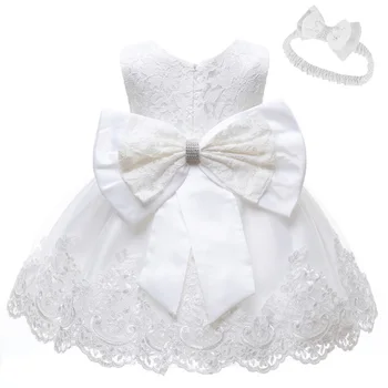 Naujagimio Suknelė 2021 Naujas Vasaros Kūdikių Krikšto Suknelė 1-os Metų Gimtadienio Suknelės Kūdikių Merginos Princesė Suknelės, Šaliai
