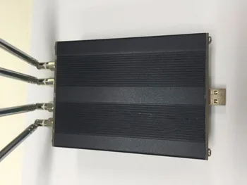 NAUJAS 1PC Aliuminio korpusas, Juodos spalvos Dangtelis atveju shell USB bendro naudojimo LimeSDR Kalkių SDR Tipas-Tipo-B