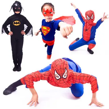 Naujas 2021 Helovinas Veiklos Drabužiai, vaikiški Drabužiai Vyras Super Kostiumas Vaikams Šalis Dress Helovinas Suknelės Cosplay Bat