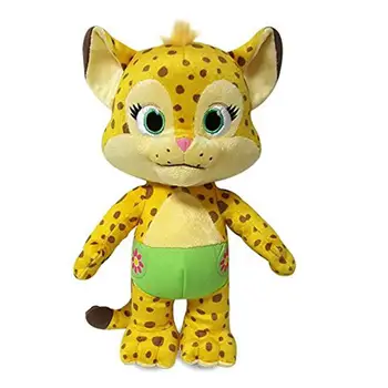 Naujas 25 cm Žodį Šalis Pliušinis Lėlės Mokymosi Įdaryti Žaislas Lulu Franny Bailey Kip Leopard 