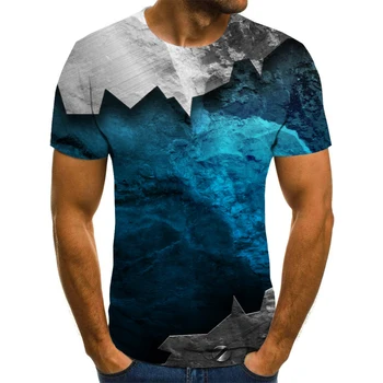 Naujas 3D atspausdintas vyriški T-shirt apvalus kaklas vertigo T-shirt spausdinimas, įdomus, galvos svaigimas, T-marškinėliai vyrams ir moterims