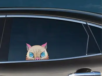 Naujas Animacijos Inosuke Hashibiria Kovoti Man Kalė Automobilių Lipdukas Vinilo Auto 