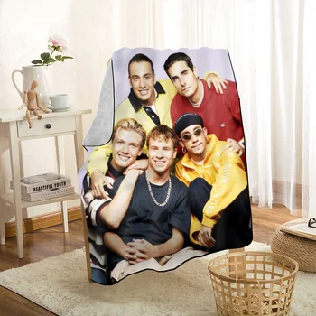 Naujas Atvykimo Backstreet Boys Antklodės Spausdinimo Minkšta Antklodė Mesti Namų/Sofa/Patalynė Nešiojamų Suaugusiųjų Kelionės Padengti Antklodė 1208p