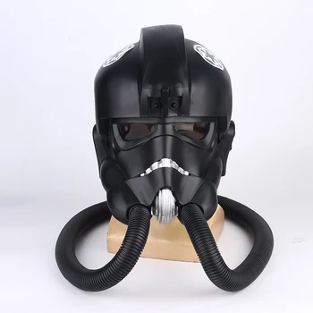 Naujas Atvykimo Star Wars: Divizionai Cosplay Kaukė Kaklaraištis Piloto Šalmą PVC Kaukė Helovyno Cosplay Rekvizitai