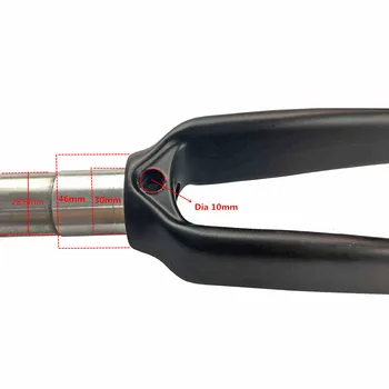 Naujas atvykimo T800 anglies kelių dviratį šakutės 1-1/8 colių šakutės, dviračių dalys, Dviračių Aksesuarai 28.6 mm 700c fork