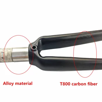 Naujas atvykimo T800 anglies kelių dviratį šakutės 1-1/8 colių šakutės, dviračių dalys, Dviračių Aksesuarai 28.6 mm 700c fork