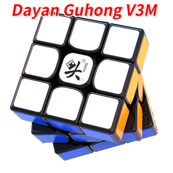 Naujas Dayan Guhong V3 M Magnetinių 3*3 Kubo Cubo Magico 3x3x3 Magnetinio Švietimo Žaislas Dovanos, Naujų Metų Guhong V3M