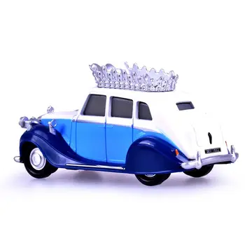 Naujas Disney Pixar Automobilių 3 Sunkvežimių Dėdė Queen of England Praleisti Fritra Pelkių 1:55 Išgauto lengvo Metalo Lydinio Modelis Žaislas Automobilis Vaikų Dovanų