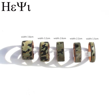 Naujas dizainas plotis 2.2-2.6 cm Korėja Aksominė Oda magnetas apyrankės užsegimas moterų mados Ašutų Apyrankė su Leopardas modelis