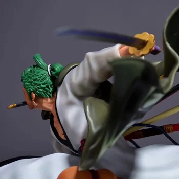 NAUJAS Gabalas Kimono Roronoa Zoro GK Statula veiksmų skaičius, PVC Modelis Anime pav Kolekcijos Žaislas, lėlė dovanos 50cm