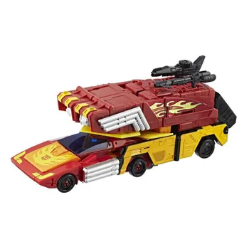 NAUJAS Hasbro Transformers Kartų - Rodimus Prime (Galia Primes Lyderis Klasė) 25cm PVC Veiksmo ir Žaislas Duomenys E0902