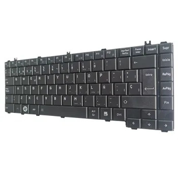 NAUJAS ispanų nešiojamojo kompiuterio klaviatūrą skirtą toshiba Satellite C600 C600D L640 L600 L600D L630 C640 C645 L700 L640 L645 L730 L635 SP klaviatūra