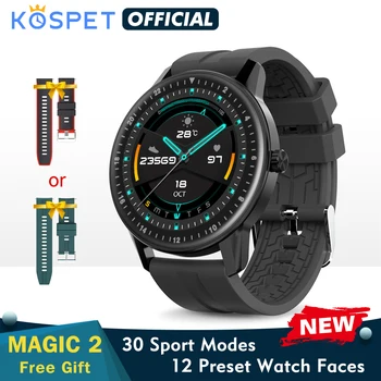 Naujas KOSPET MAGIJA 2 Smart Watch Vyrų Vandeniui Sporto Juostos Fitness Tracker Apyrankė 
