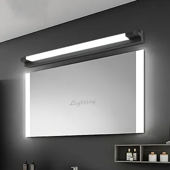 Naujas LED Veidrodis Šviesos 46-66cm 7W/14W AC110-240V Vandeniui Šiuolaikinės Kosmetikos Akrilo Sienos Lempos Vonios Šviesos