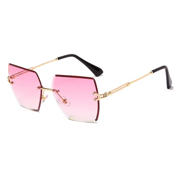 Naujas Mados Taškus Akiniai nuo saulės Prabangos Prekės ženklo Moterų Metalo Aikštėje Saulės akiniai UV400 Atspalvių Akių Oculos Gafas de sol