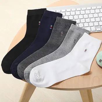 Naujas mados Žmogaus geros kokybės kojines atsitiktinis OLIS darbo rhombus medvilnės kojinės 20pcs=10pair/daug