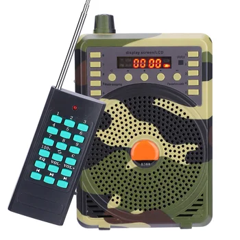 Naujas Medžioklės vilbynės Elektroninių Paukščių Skambinančiųjų Kamufliažas 48W Elektros Medžioklės Masalui Garsiakalbis MP3 Garsiakalbis Nuotolinio valdymo pultelis Rinkinyje