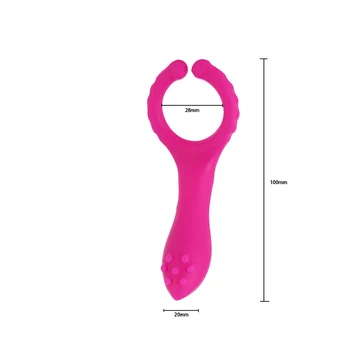 NAUJAS Mini Vibratorius Žiedas Masažas Suaugusiųjų Sekso Žaislas Moterims G Spot Klitorio stimuliatorius Moterų Massager Žaislai Poroms Vyras, Moteris, Gėjus