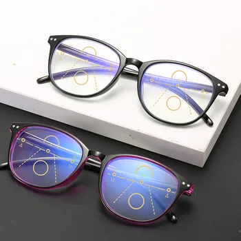 Naujas Moterų Progressive Multifocal Presbyopia Akiniai su Didelės Kadrų Aišku, Skaitymo Akiniai Moterims Akinius Skaitytojai