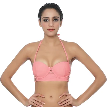 Naujas Moterų Sexy Micro Bikini Viršų, Apynasrio Maudymosi Kostiumai Bei Kelnaitės Brazilijos Biquini Kryžiaus Ruched Liemenėlė Push Up Maudymosi Kostiumą, Vientisų Maudymosi Kostiumėlį T611