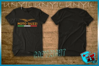 Naujas Moto Guzzi Motociklų Automobilio Logotipas Marškinėliai Dydis: S-3Xl