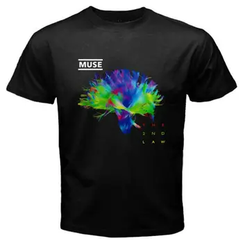 Naujas Muse 2-ojo Teisės Logotipas Mens Black Marškinėliai, Dydis S M L Xl 2Xl 3Xl