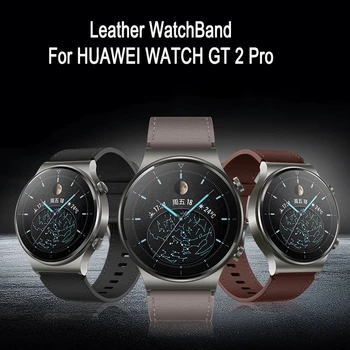 Naujas Odos Apyrankė Watchband Dirželiai Huawei Honor Magija 2 46mm gt2 Pro Juosta 22mm Apyrankės ŽIŪRĖTI gt 2 Pro Garbės GS Pro