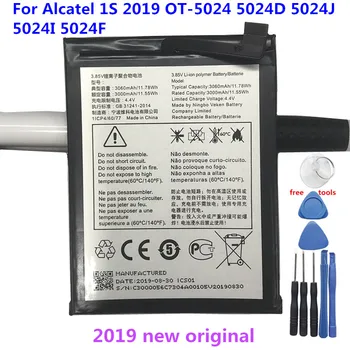 Naujas Originalus 3000mAH Pakeitimo Mobiliojo Telefono Baterija Alcatel 1S 2019 OT-5024 5024D 5024J 5024I 5024F