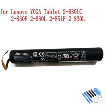 NAUJAS Originalus L14D2K31 baterija Lenovo JOGOS Tabletę 2-830LC 2-830F 2-830L 2-851F 2 830L 830F 851F 830LC L14C2K31 YT2-830F