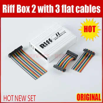 Naujas Originalus Riff Box 2 Geriausi Jtag ForSAMSUNG,Hua&wei Atrakinti&Flash&Remontas Su 3 vnt. plokšti kabeliai Visi 5+ Atsiliepimai