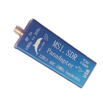 Naujas Plačiajuosčio ryšio Programinės įrangos MSI.SDR 10kHz iki 2GHz Panadapter SDR imtuvas 12 bitų ADC Suderinama SDRPlay RSP1 SDRUNO