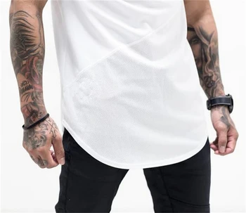 Naujas Prekės ženklo Drabužių Stora Medvilne + Akies T-shirt Mens Fitneso marškinėliai Homme Salėse Tee Marškinėliai Vyrams Fitneso Vasaros Kultūrizmo Marškinėlius