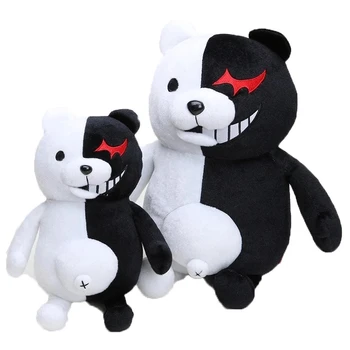 Naujas Rožinis Ir Baltas Monomi Triušis Pliušiniai Žaislai Atvykimo Danganronpa: Trigger Happy Sumaištį Bear Rabbit Dangan Ronpa Monokuma Lėlės Žaislas