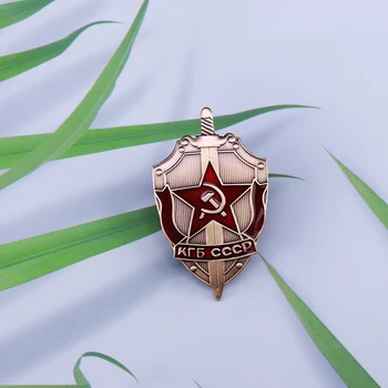 Naujas Rusijos Ženklelis Sovietų KGB Ženklelis Medalis Amatų rusijos antrojo Pasaulinio Karo sagė Kūjis, Plaktukas Penkerių-pažymėjo Žvaigždutė Emalio Pin