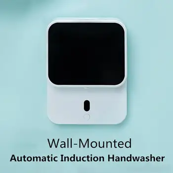 Naujas Skysto Muilo Dozatorius Sienos montuojamas LED Ekranas Rankų Plovimas Automatinė Indukcijos Putų Namų Smart Infraraudonųjų spindulių Jutiklis