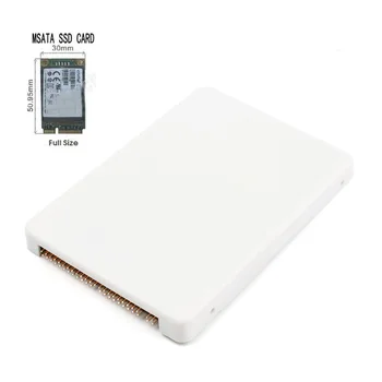 Naujas ST6008C Mini SATA mSATA SSD į 44pin IDE adapteris su atveju kaip 2.5