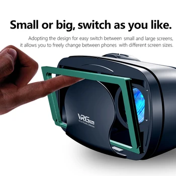 Naujas Stilius VR Akinius, Mobilųjį Telefoną Tik 3D Virtualios Realybės Šalmas Magic Mirror Blueray Smart Dovana nuo 5 Iki 7 Colių Smartfon
