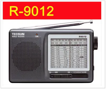NAUJAS TECSUN R-9012 FM,MW,SW 12 JUOSTOJE, RADIJO IMTUVAS R9012