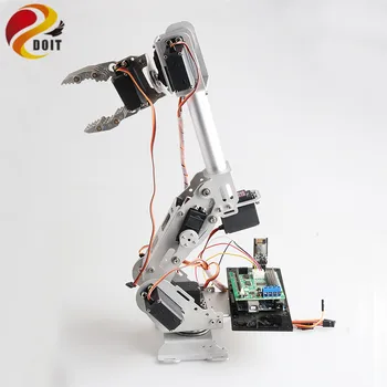 Naujas Wi-fi/Bluetooth/PS2 Kontrolės 8DOF Roboto Ranka ABB Robotų Modelio valdymo rankeną su 360 Laipsnių Besisukantis Bazės DS3218 Servo