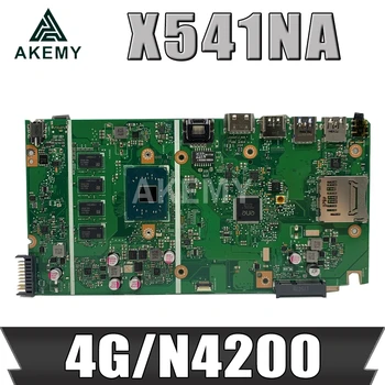 Naujas X541NA 4G/N4200 N3350 CPU, motininę Plokštę, Skirtą Asus X541NA X541N F541N Laotop Mainboard Plokštė 90NB0A00-R00060