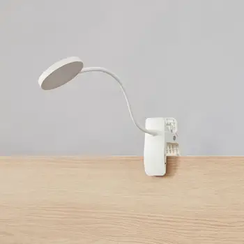 Naujas XIAOMI MIJIA Clip-on Stalo Lempa LED skaityti stalo lempos tyrimo lentelė, šviesos Nešiojamų 360 lenkimo Naktiniai nakties šviesos USB įkrovimas